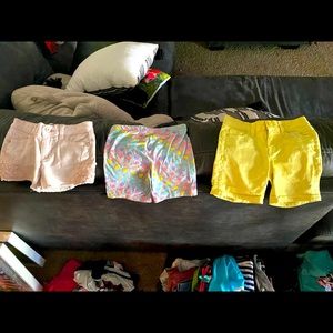Summer shorts and shirts size 6 to 7/8